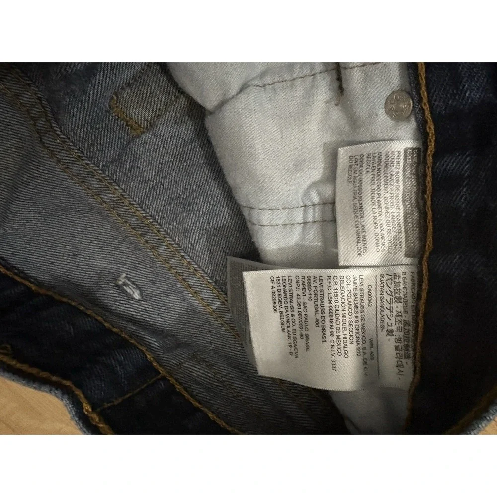 Levis 517 Boot Cut Jeans Medium Wash Men's Size 40x28 - Picture 5 of 7